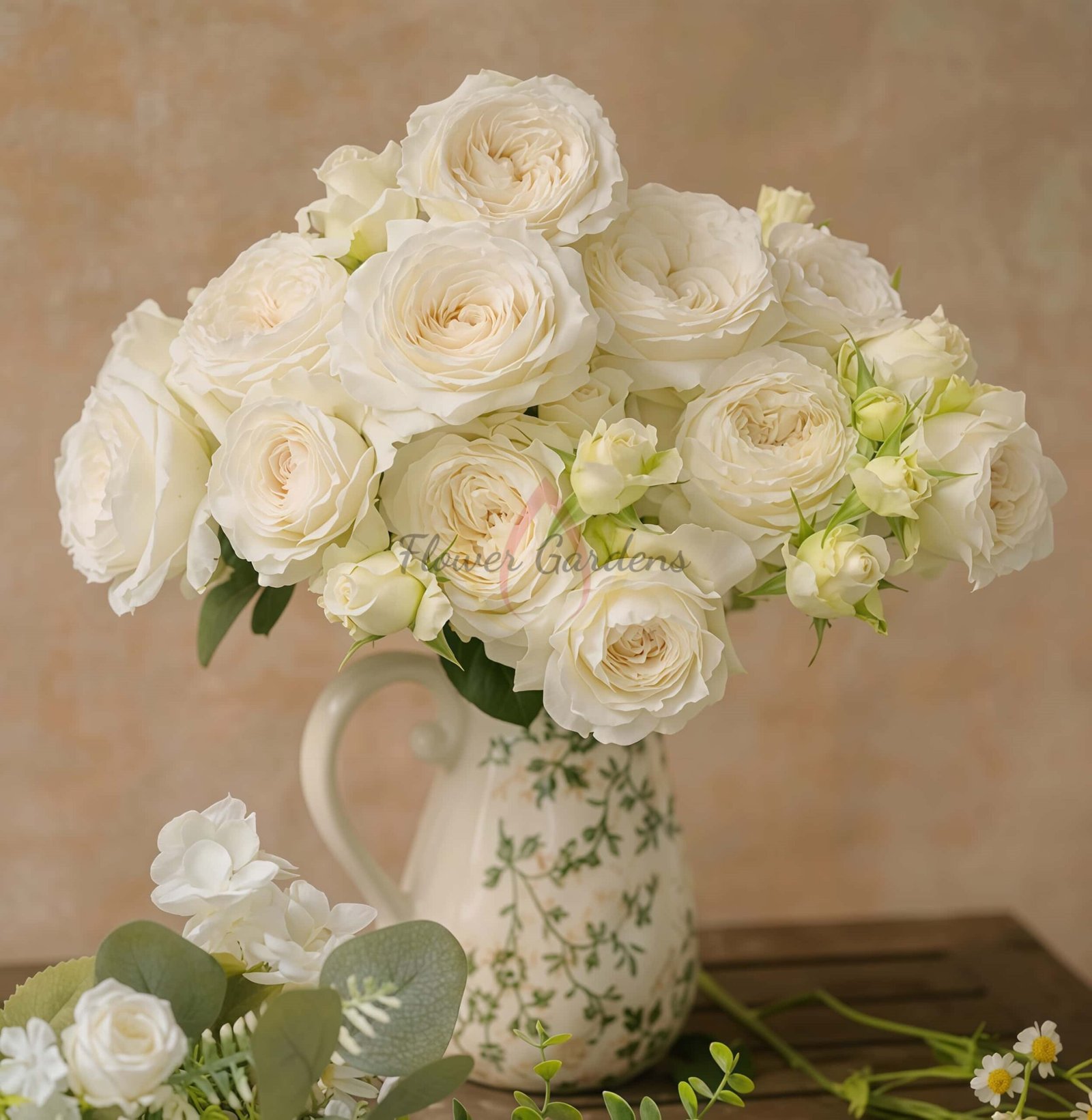 Hanjiangxue Rose for sale丨Flower Gardens